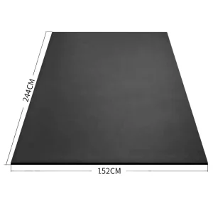 REACH 16P High-Density Extra-Thick PVC Foam Yoga Exercise Gym Mat 9 x 5 ft
