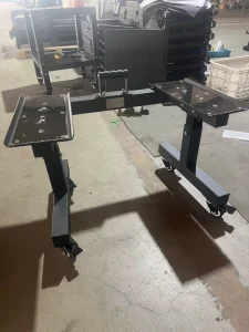 Rack Compatible with Square and Dodecagonal Adjustable Dumbbells, Side-Adjustable, 30-60 kg, for Home Gym