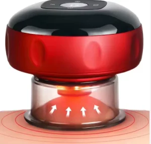 Rechargeable Electric Cupping Therapy Device for Back and Neck Muscle Massage