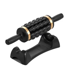 Rechargeable Electric Roller Massager for Whole-Body Deep Tissue Muscle Recovery and Percussion Massage