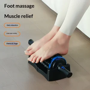 Rechargeable Handheld Rolling Percussive Massager for Deep Tissue Muscle Recovery