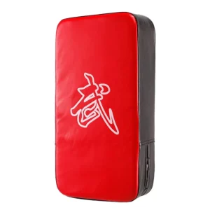Rectangular Boxing Kicking Pad, Red, Black, Blue