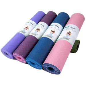 Recyclable TPE Yoga Mat, Non-Slip, Eco-Friendly, Custom Logo