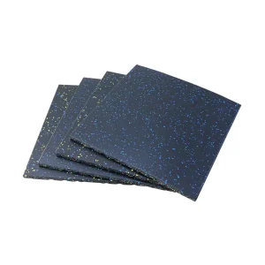 Recycled Commercial Rubber Flooring Tiles for Indoor Fitness Gyms