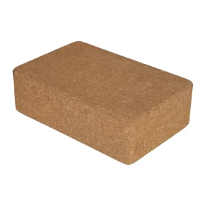 Recycled Cork Yoga Brick, 23 x 15 x 7.6 cm, for Fitness