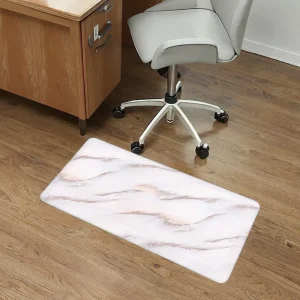 Recycled Non-Slip 9/10 Extra-Thick Waterproof PVC Anti-Fatigue Mat for Kitchen or Standing Desk