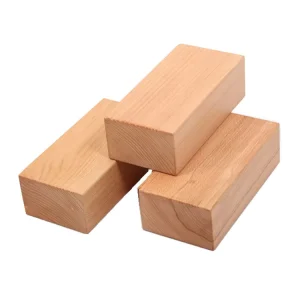 Recycled Wood Yoga Block