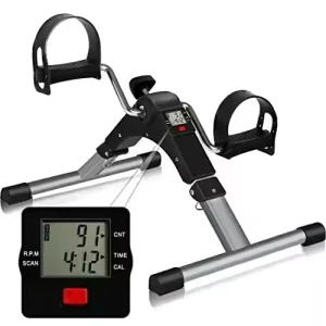 Rehabilitation Folding Mini Cycle Pedal Exercise Bike Fitness Equipment