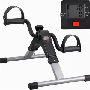 Rehabilitation Mini Stepper Folding Pedal Exerciser for Foot and Hand Exercise Home Use