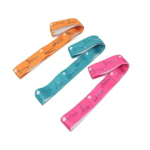 Resistance Band 3 Pack Set with Loops for Yoga and Physical Therapy TC Fabric