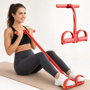 Resistance Band Handles with Clips for Leg Workouts
