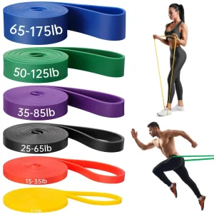 Resistance Band Pull-Up Assist Band Strength Training Exercise Band for Chest Workout