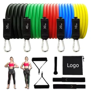Resistance Band Set with Handles Home Gym Equipment