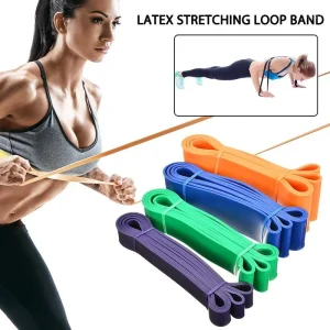 Resistance Bands Home Exercise Custom Logo Stretching Fitness Non Slip Elasticity Resistance Band