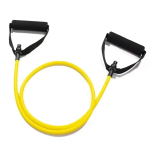 Resistance Bands with Handles, Elastic Fitness Tube Band for Home Workouts and Strength Training