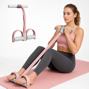 Resistance Bands with Handles and Foot Pedals for Gym Workout Custom Logo OEM