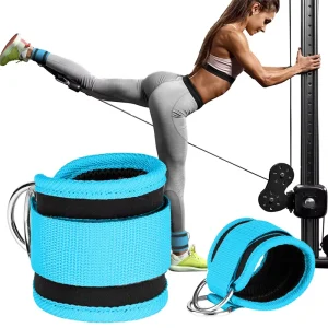 Resistance Buckle Aluminum Ankle Strap for Gantry Rack Leg Exercise Machine