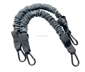 Resistance Bungee Band with Eyelet and Carabiner for Workout