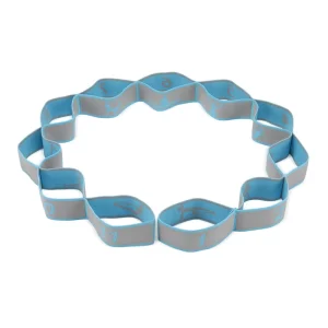Resistance Elastic Bands Stretching Yoga Strap 11 Loops Fitness Exercise Pilates Latin Dance Yoga Stretch Belt Strap