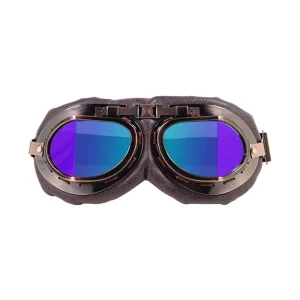 Retro Motorcycle Goggles for Cycling, Skiing, Snowboarding, MTB and Motorbike Helmets