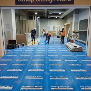 Reusable Anti-Slip Waterproof Felt Floor Protector Mat for Painting, Moving, Workshops, and Building Projects