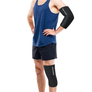 Reusable Flexible Gel Ice Sleeve for Arm and Leg, Hot/Cold Compression Wrap