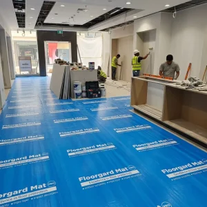Reusable Heavy-Duty Floor Protector Roll Ground Cover for Workshops, Renovation, Painting, and Contractor Jobsites