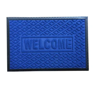 Reversible Washable Jacquard Puzzle Non-Slip Rubber Outdoor Entrance Door Mat