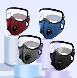Riding Protective Face Mask Outdoor Electric Motorcycle Cycling Wind Sand Haze Smog Protection Sunscreen Full Face Shield