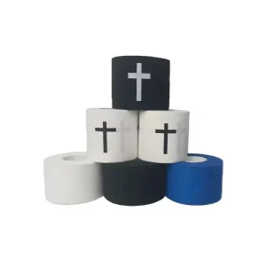 Rigid Athletic Sports Tape Cross Pattern Unisex 2 in Width 23 ft Length Finger Wrist Ankle Stabilization Outdoor Sports