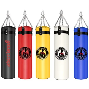 Roof Mounted PU Material Boxing Sandbags 40cm Diameter Punching Bag with Customer Logo