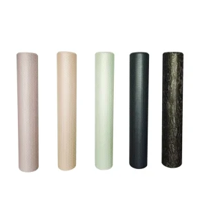 Round EVA Foam Roller, Portable High-Density Fitness Tool for Yoga & Massage Exercise