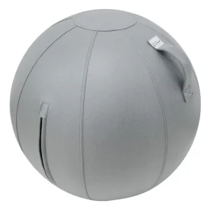 Round Fabric Yoga Ball Cover Anti-Slip Pilates Gym Ball Protector for Home Office and Home Gym Use