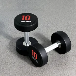 Round PU Urethane Dumbbell Set for Gym Fitness Training