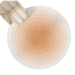 Round Rug Kitchen Floor Mat Wipe-Clean Dirt-Proof Doormat Entryway Doorway Carpet Home Use
