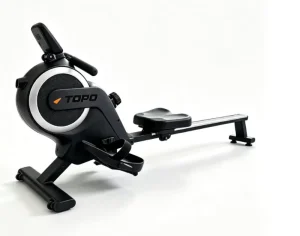 Rowing Machine Compatible Indoor Exercise Equipment Home Gym Use 16-Level Magnetic Rower 330LB Capacity LCD Monitor
