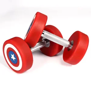 Rubber-Coated Adjustable Dumbbells for Full-Body Training and Commercial Gyms