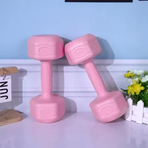 Rubber-Coated Hex Dumbbell Set