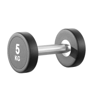 Rubber-Coated Steel Fixed-Weight Dumbbell Set 2.5-50 Kg for Home Gym