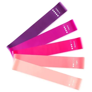 Rubber Elastic Resistance Band Set for Gym Training and Exercise