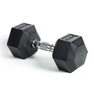 Rubber Hex Dumbbell Set 2.5-100kg Home Gym Hand Weights for Strength Training