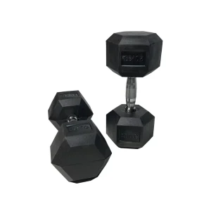 Rubber Hex Dumbbell Set 2.5kg-70kg