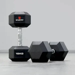Rubber Hex Dumbbell Set Gym Equipment for Training