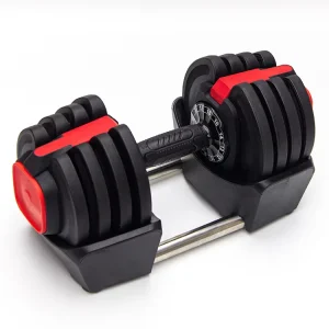 Rubber Hex Dumbbells, 2.5-100 lb, KG and LB