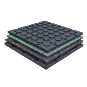 Rubber Interlocking EPDM Floor Mat for Gym