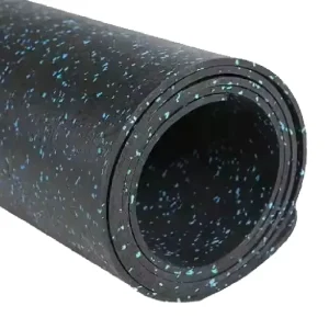 Rubber Roll Flooring Anti-Slip Shock-Absorbing for Fitness Centers