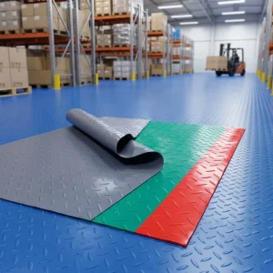 Rubber Seal Waterproof Anti-slip Door Mat for Hallway Stairs Kitchen & Warehouse Customizable Sizes