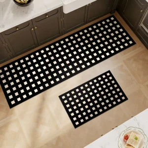 Rubber Waterproof Anti-Fatigue Non-Slip Kitchen Floor Mat for Sink and Laundry Use, Customizable Size