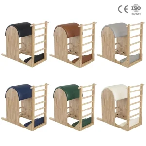 Rubber Wood Pilates Ladder Barrels for Yoga Studios and Home Use