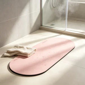 Rubber Yoga Mat Pilates OEM Factory Direct Oval Shape 3mm Thick